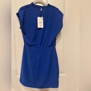 Zara Elegant Blue Dress